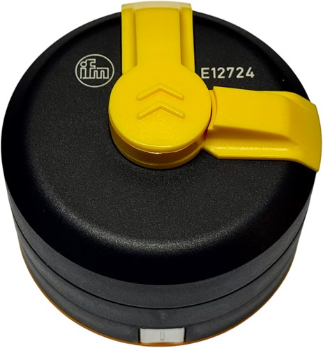 Inductieve klepstandsensor L voor pneumatische aandrijving met schakelnok 90 graden, IN5327+E12724+E11310-2