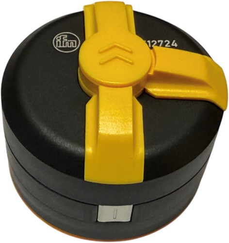 Inductive valve position sensor T for pneumatic actuator with 90 degree switching cam for shaft length 20 mm-2