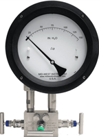 Mid-West Instrument Tankniveaumeter - Membran - Modell 114-2