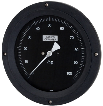 Mid-West Instrument pressure gauge with bellows tank level meter - model 116
