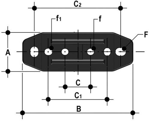 FIP DISTANCE PLATE KIT VKD D40-63, KITPMKD2