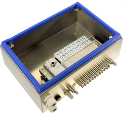 Pneumapole-K 12-fold IO, Pneumatic cabinet with 12 valve positions and IO-link connection