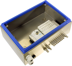 Pneumapole-K 8-fach IO, Pneumatikschrank mit 8 Ventilpositionen und IO-Link-Anbindung