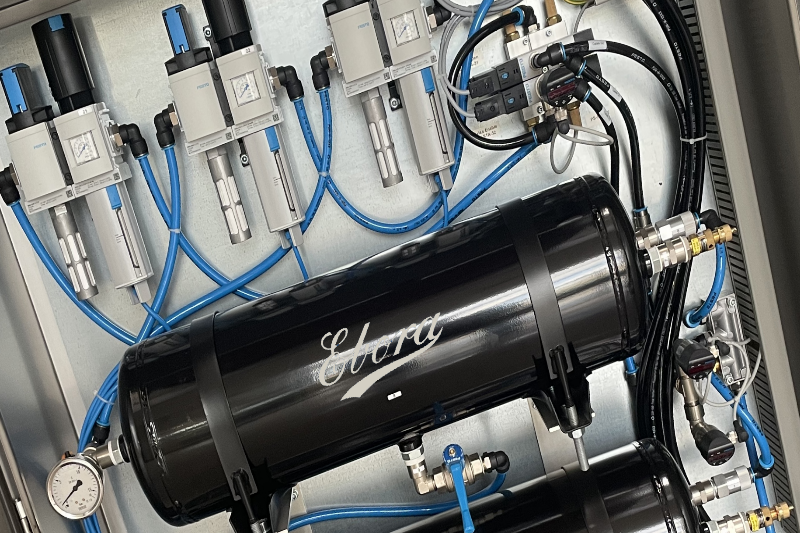 Pneumatic cabinet  panel building