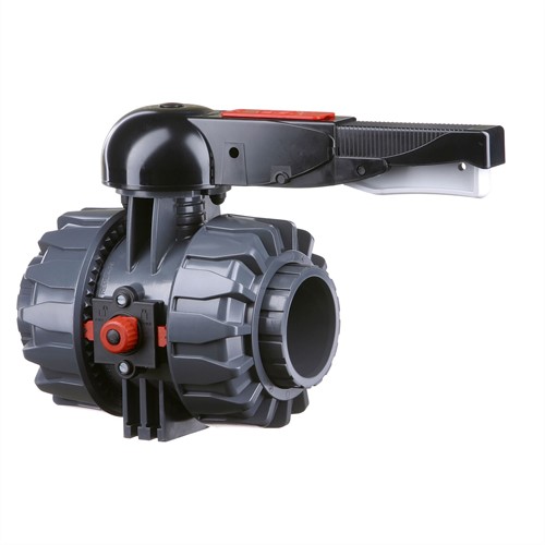 VKD DN65..100 Kunststof 2-weg kogelkraan