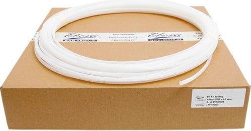 PTFE luchtslang naturel op rol, 806ha4x6t-opgegeven lengte op rol Ebora
