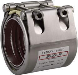 Axilock-FP RVS316 D1 buis O.D. (mm) 133 EPDM