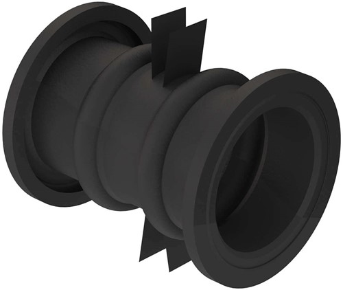 AKO Armaturen Hose pinch valve sleeve RM,  Natural rubber DN 125, RM12511051T