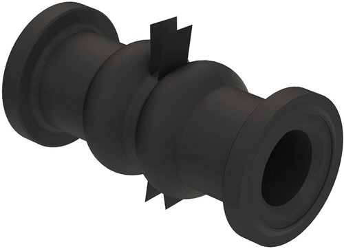 AKO Armaturen Slangafsluiter sleeve RM,  Natuurlijk rubber DN 25, RM02511623T