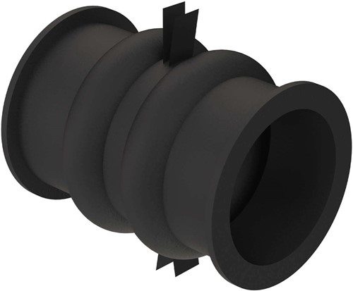 AKO Armaturen Schlauchquetschventil-Manschette RM,  SBR DN 250, RM25031654T