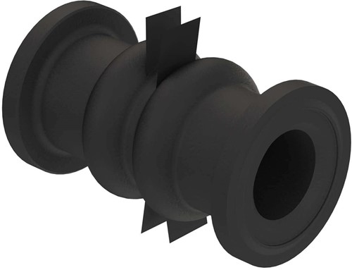AKO Armaturen Slangafsluiter sleeve RM,  EPDM DN 40, RM04021013T