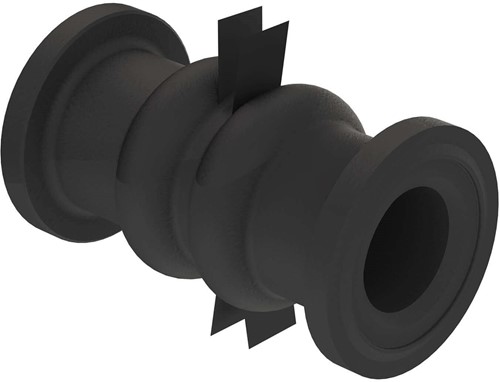 AKO Armaturen Hose pinch valve sleeve RM,  SBR DN 50, RM05031013T