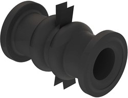 AKO Armaturen Slangafsluiter sleeve RM,  Neopreen DN 50, RM05051013T