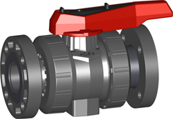 Georg Fischer 161546119, Kugelhahn 546 Pro PVC-U/FKM d90DN80
