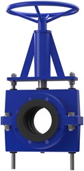 AKO Armaturen Handrad-Schlauchquetschventil RV,  SBR DN 150, RV15031M1101BE