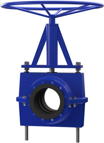 AKO Armaturen Handrad-Schlauchquetschventil RV,  Natrlich gummi DN 250, RV25011M161BE