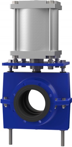 AKO Armaturen Pneumatic pinch valve RV,  Natural rubber DN 200, RV20011P161BTE