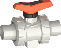 Georg Fischer 163546395, Kugelhahn 546 Pro CPVC/FKM d40DN32