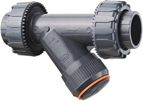 FIP Filter gray - PVC-U - EPDM - RVUIV / RVIV / RVUFV / RVFV / RVDV