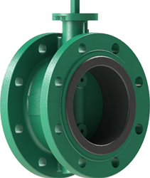 Vlinderklep dubbel geflensd DN150 PN 6/10/16, S460-DN150-GGG40-Alubronze-EPDM-G Ebora