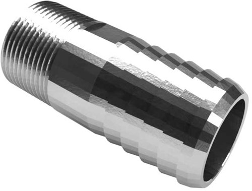 AKO Armaturen Threaded Hose Nozzle Series: SAS, Internal thread Stainless steel (AISI 316L) DN 20, SAS20G.50