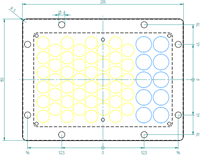 Speciaaldoorvoerplaat