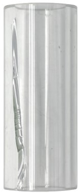 Glass tube and glass cylinder made of borosilicate glass