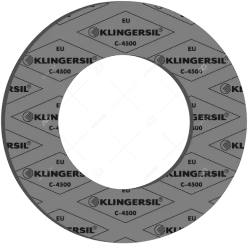 Flange gaskets made of Klingersil C4500