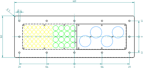 Speciaaldoorvoerplaat