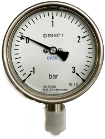 Spirax Sarco SY230 Manometer DIAM.100MM 1/2 Bsp Bereik -1/15 Bar, 14013196