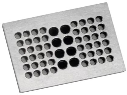 RVS doorvoerplaat 6 Voudig, MP 87663116 Ebora