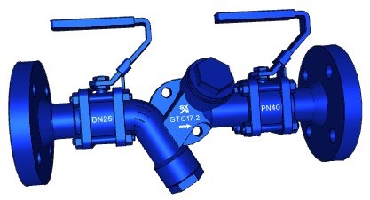 Spirax Sarco STS17.2 Compacte Ontwateringspost DN25 PN40, 1289593