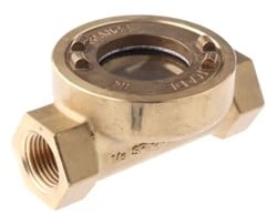 Spirax Sarco Kijkglas type E 1/2 Messing, 0222000-0