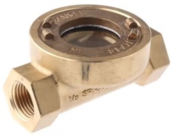 Spirax Sarco Kijkglas type E 1/2 Messing, 0222000-0