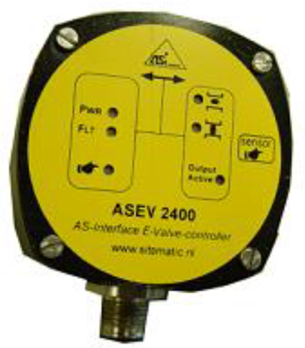 Sitomatic Elektroklepcontroller AS-i, met schakeluitgang, ASEV 2400-15