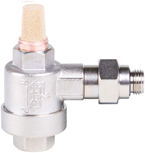 AKO Armaturen Quick exhaust valveSet, incl. silencer and connection fitting.  , SE-1/4-MV-SET