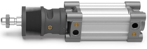 Camozzi Zylinder ISO 15552, Bohrung 125 mm, 63MP2C125A0090