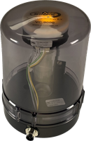 Sitomatic Valve controller 24VDC, standard size, double air, linear, with led dome, DIVC 9001-71L S02-2