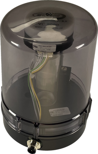 Sitomatic Klepbesturing 24VDC, standaard formaat, dubbelwerkend, lineair, met led-dome, DIVC 9001-71L S02