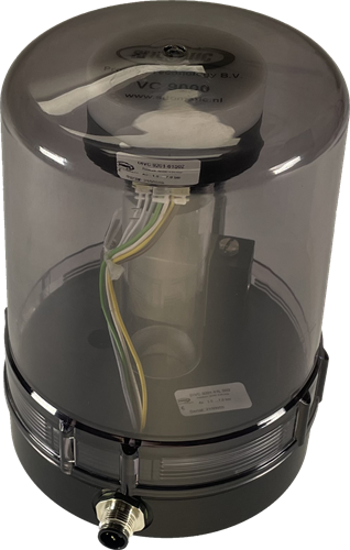 Sitomatic Ventilsteuerung 110VAC, Standardgröße, doppeltwirkend, linear, mit LED-Kuppel, DIVC 9002-71L S02