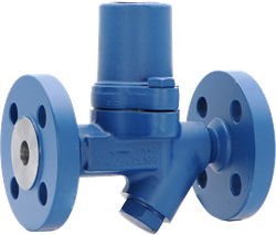 Spirax Sarco SMC32Y, DN25, PN40, C22.8 mit Y-Schmutzfänger. SMC