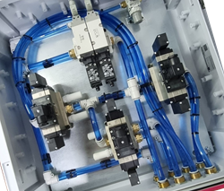Rittal Kunststof pneumatiekkast met SMC Pneumatics Pneumatiek