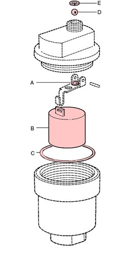 Spirax Sarco Onderhoudskit AE30/30A/30B/30C AE36A 1/2, 170380