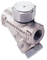 Spirax Sarco Airodyn compressed air condensate trap 1/2 BSP<br />Nominal diameter: DN15 (1/2)<br />- Connection type: thread<br />- Body material: stainless steel<br />- Pressure rating: PN63