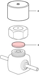 Spirax Sarco Klepschijfje BTD52L 1/4-3/8-1/2, 1810080