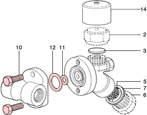 Spirax Sarco Pakking & Bouten Sxs Pc Ubp/utd/uib/uft/usm, 1270080