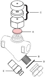 Spirax Sarco Disc (Pkt Of 3) for 1/2 TD42/ H/S2/TD32F/TD3-3/TD52/UTD30H
