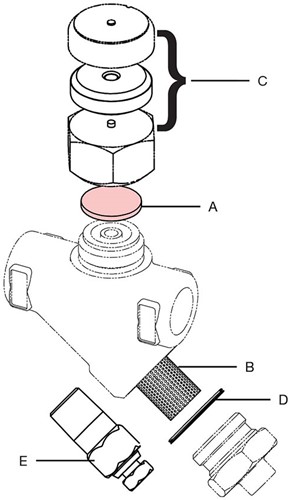 Spirax Sarco Scheibe (Pkt von 3) für 1/2" TD24F 3/4" TD42/H/TD32F/S2/TD52
