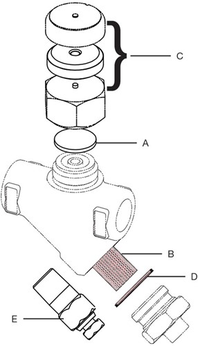 Spirax Sarco SIEVE/GASKET TD42(L)(H) 1/2<br />1/2 TD32F, 3/81/2 TD3-3,UTD30
