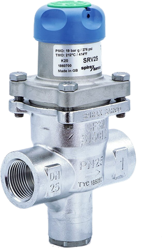 Spirax Sarco DN25 SRV2S Reducing Valve PN25 Range 1 Grey
